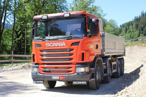 Scania 4Achs Kipper
